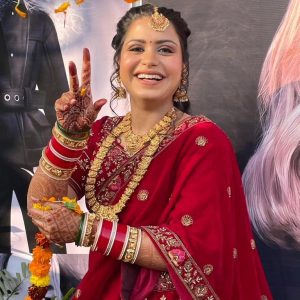 The traditional bride ❤️Meet our blushing bride, where love and makeup collided in the prettiest - Copy